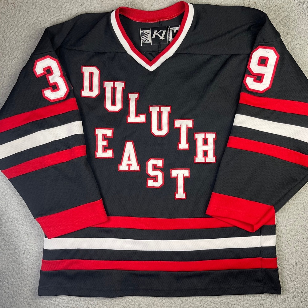 Duluth East Greyhounds Hockey Jersey K1 Sportswear Men M Minnesota High School